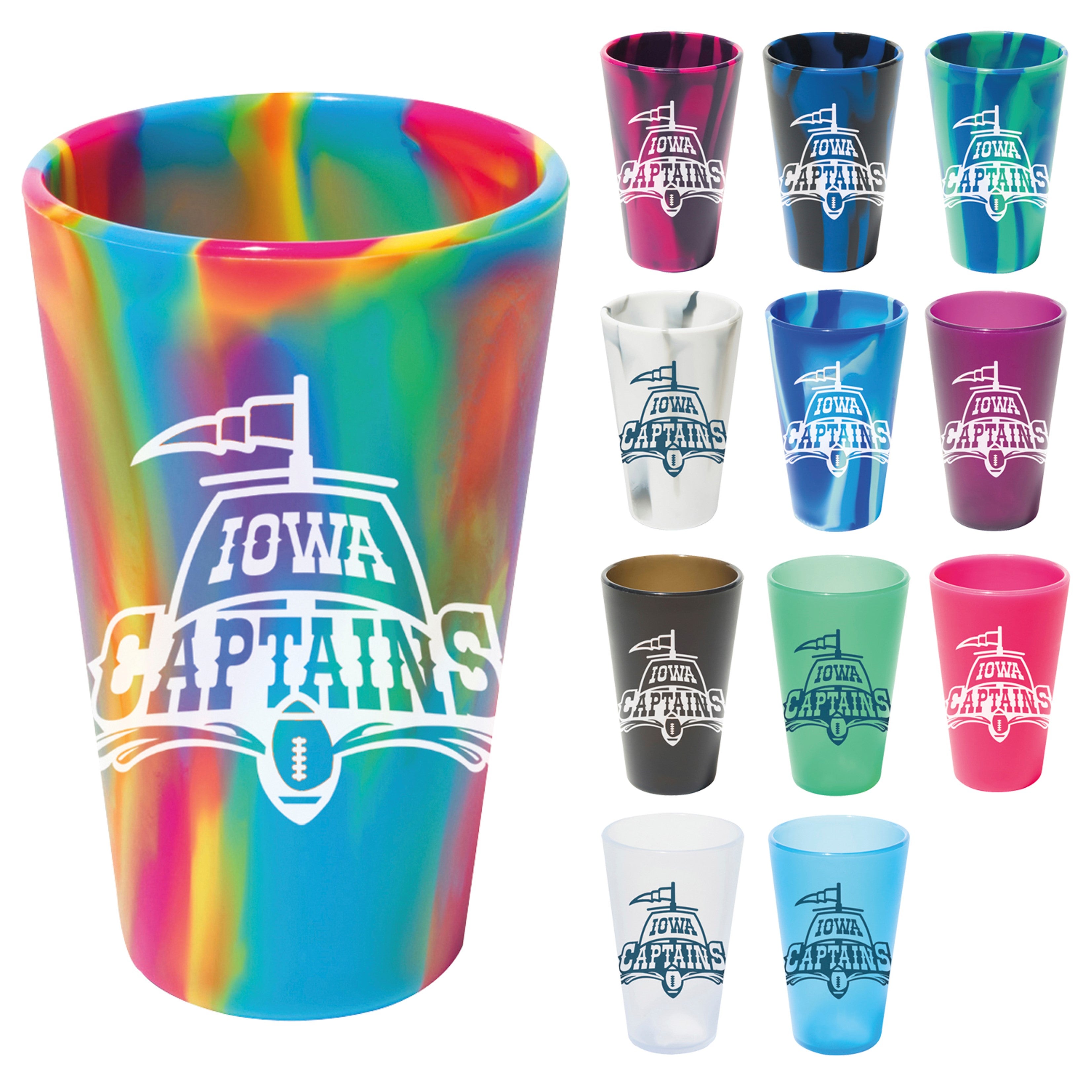 Silipint Silicone Pint Glass Reusable 16 Oz Eco Promotional Products